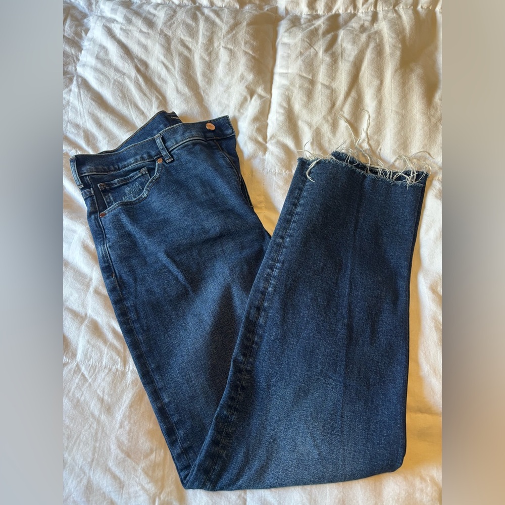 Express straight leg high rise Jeans